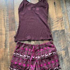 Xhilaration Tank Top and Short Sleepwear set
